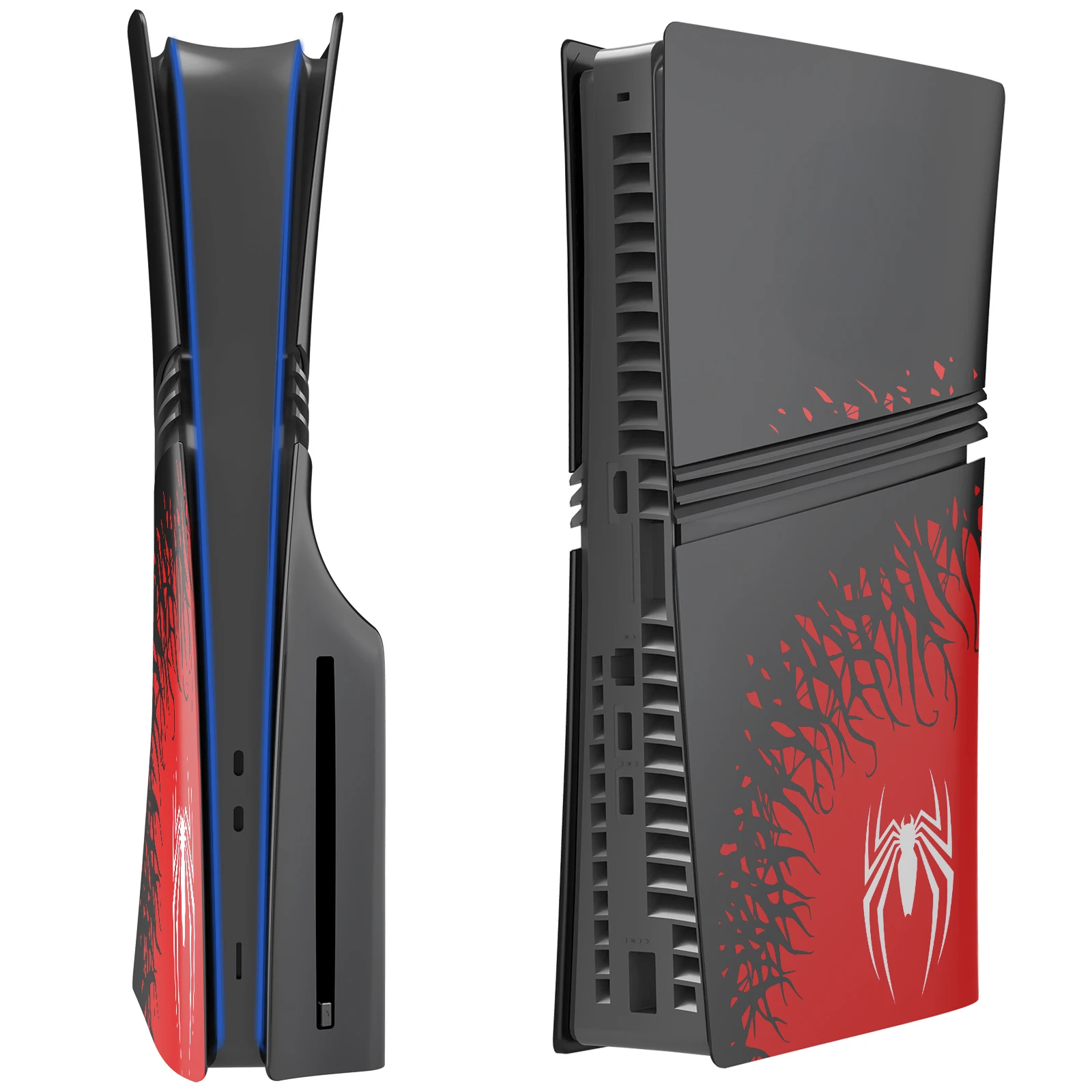 PS5 Pro Updated Replacement Hard Faceplate Cover Front Back Shell For Playstation 5 Pro Disc /Digital Edition Console DIY Panel