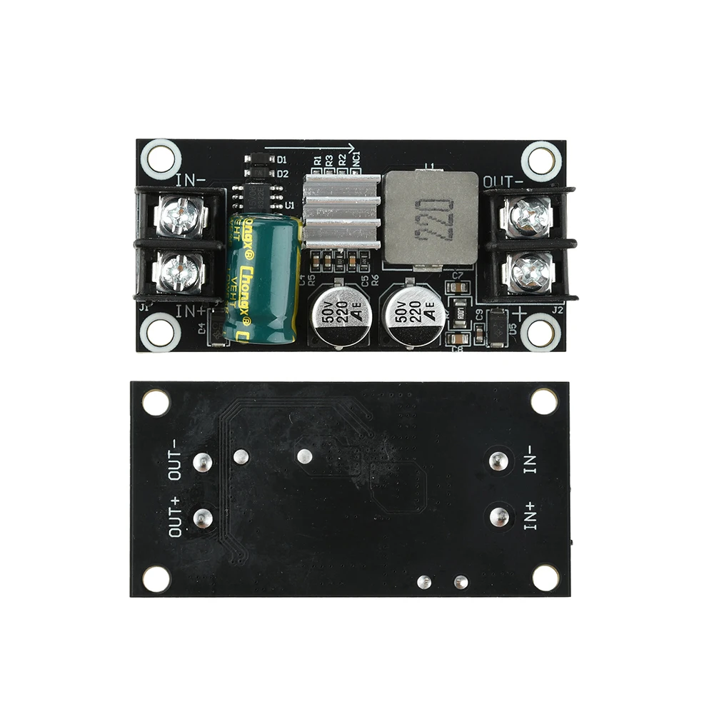 DC 7-38V auf DC 5V 12V 6A Step-Down-Modul, Niedrige Welligkeit, Hochleistungs-Buck-Wandlerplatine, Stromversorgung – Detail 10