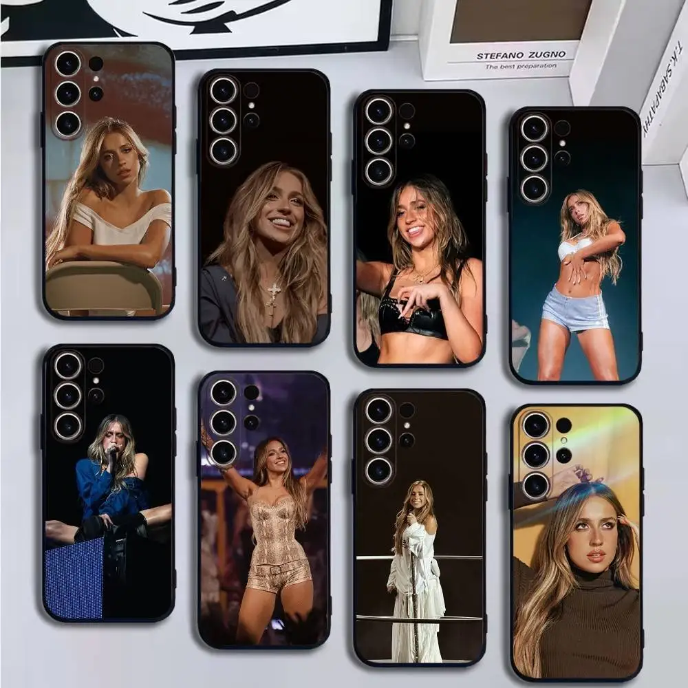 

Singer-T-Tate-M-McRae Phone Case For SamsungS25,24,21,22,23,30,Ultra,20,Plus,Fe,Lite,Note,10,9,Soft Black Cover