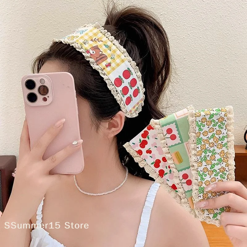 【R】1 ชิ้น ที่คาดผมลายดอกไม้หวา - Headband Summer Knit บทวิจารณ์และราคา