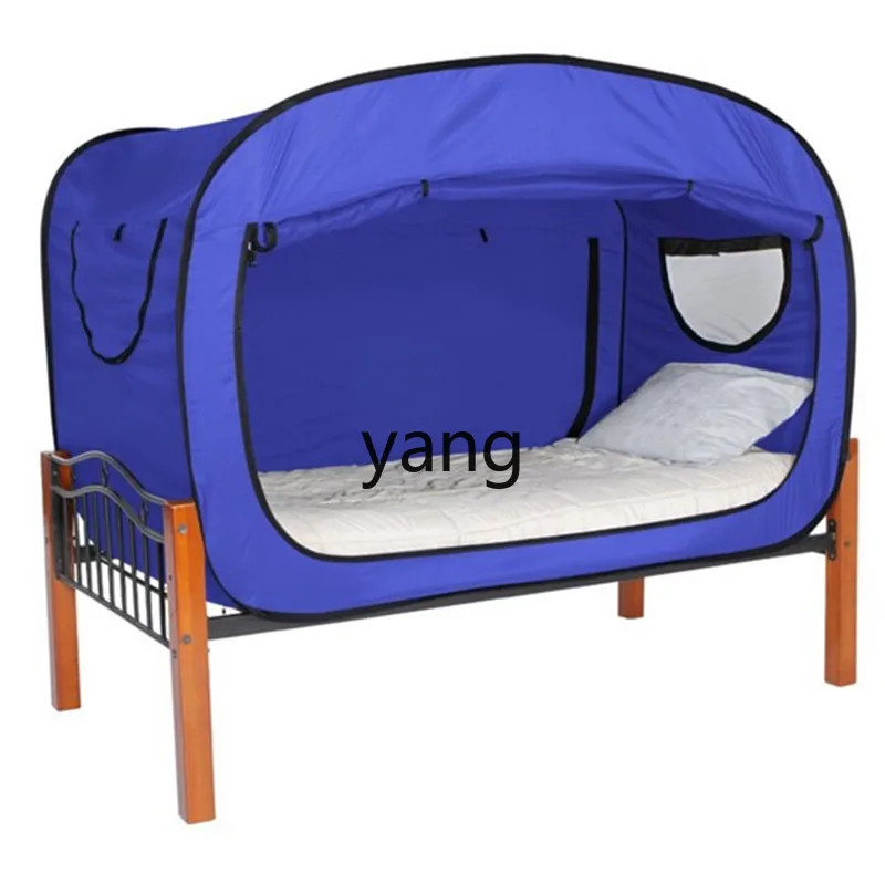 Yjq Single Bed Warm Anti-Mosquito Shading Privacy Tent Floor-Laying Gauze Tent