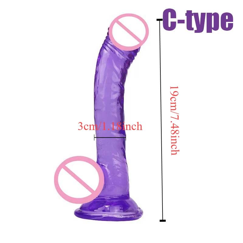 Soft Dildo Real Big Gode Fake Dick Penis Silicone Erotic Adult Gay Sex Toys Dilldo Plugs for Woman Sexyshop Penis Products 18+