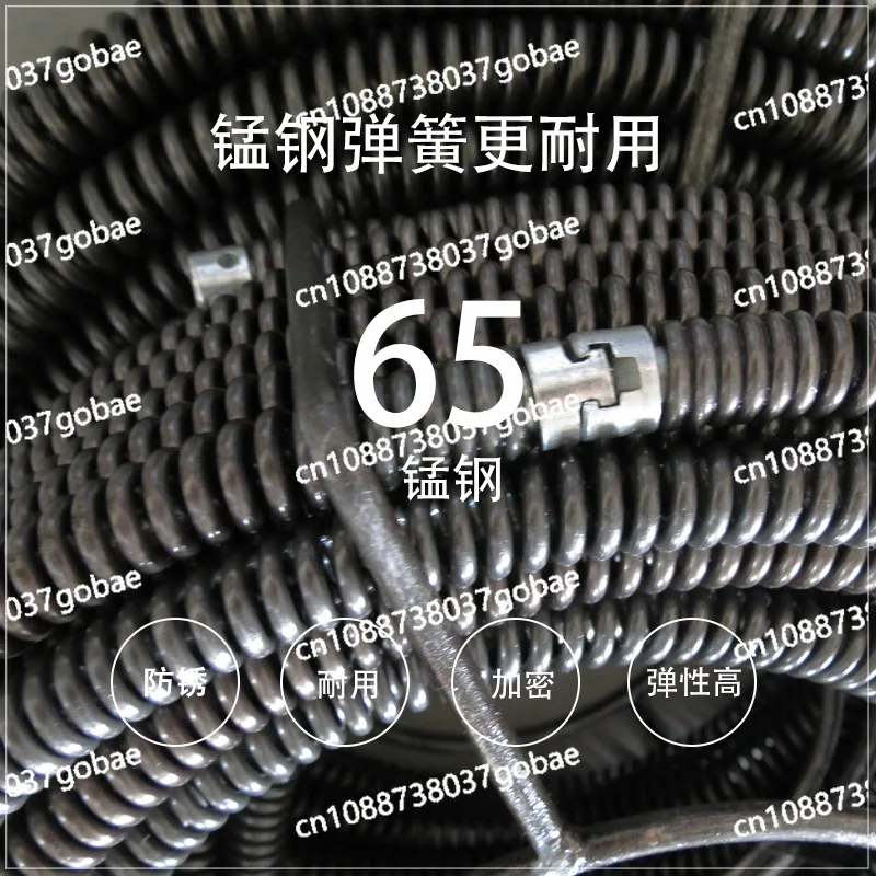 Automatic water pipe dredging machine