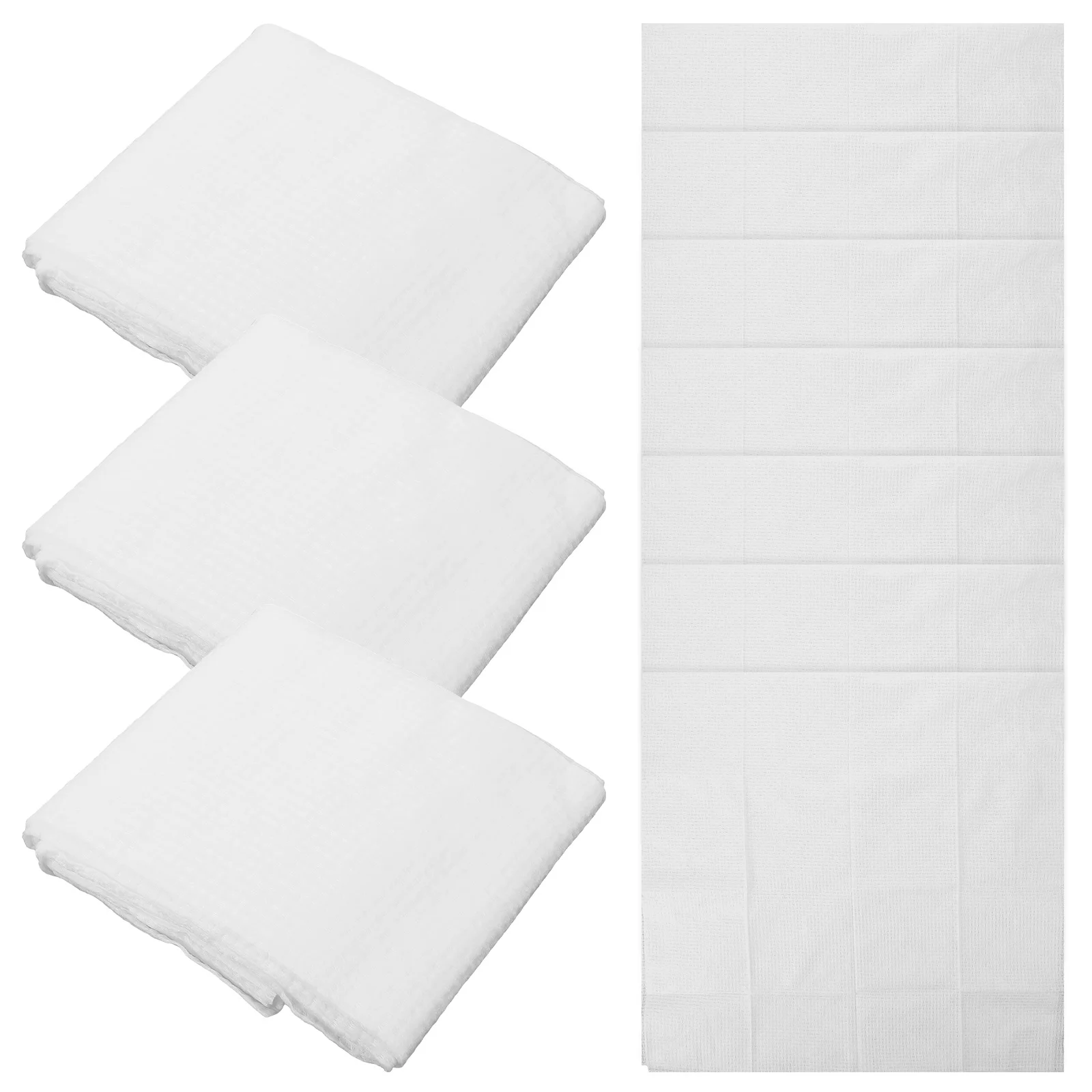 

10PCS Thick Towels 50x100cm Disposable Towels For Bathroom White Disposable Cotton Hotel Bathroom Travel Absorbent Soft