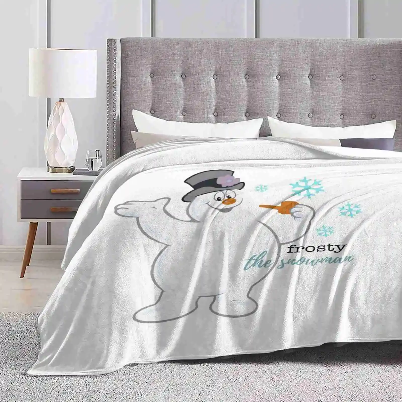 

Frosty The Snowman All Sizes Soft Cover Blanket Home Decor Bedding Frosty The Snowman Frosty Snowman Christmas Snowman Movie