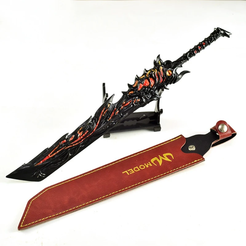 ดาบโลหะ 30 ซม. ของเล่นสะสมจากอนิเมะ เกมดาบเจ็ดปีศาจแห่งสวรรค์ ของตกแต่ง งานฝีมือ ของขวัญ คอสเพลย์