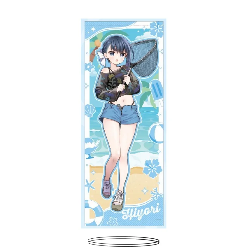 Anime Slow Loop Hiyori Minagi Koharu Minagi Koi Yoshinaga Acrylic Stand Model Plate Keychains Desktop Ornament