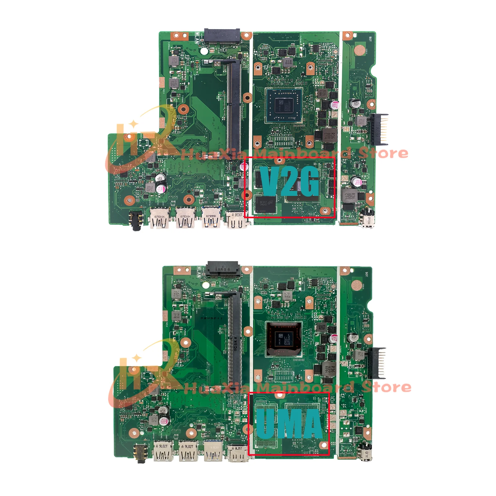 Imagem -03 - Placa-mãe para Laptop Asus X540b Mainboard para Asus X540bp X540ba R540b F540b A540b K540b Gpu-v2g Uma