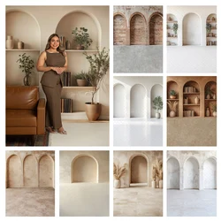 Old World Archway Photography Backdrop Sienna Sanctum Child Newborn Baby Pregnant Women Portrait Photo Backgrounds
