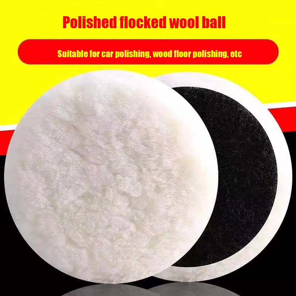 

Polished Flocked Wool Balls are Suitable for Polishing Single-sided Self-adhesive Wool Wheels on Automobiles and Wooden Floors