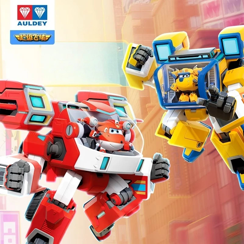 

AULDEY, Супер Летающий Человек, Игрушка, Большой Автомобиль, Супер Робот, Комплект Меха, Мальчик, Подарок, Коллекция