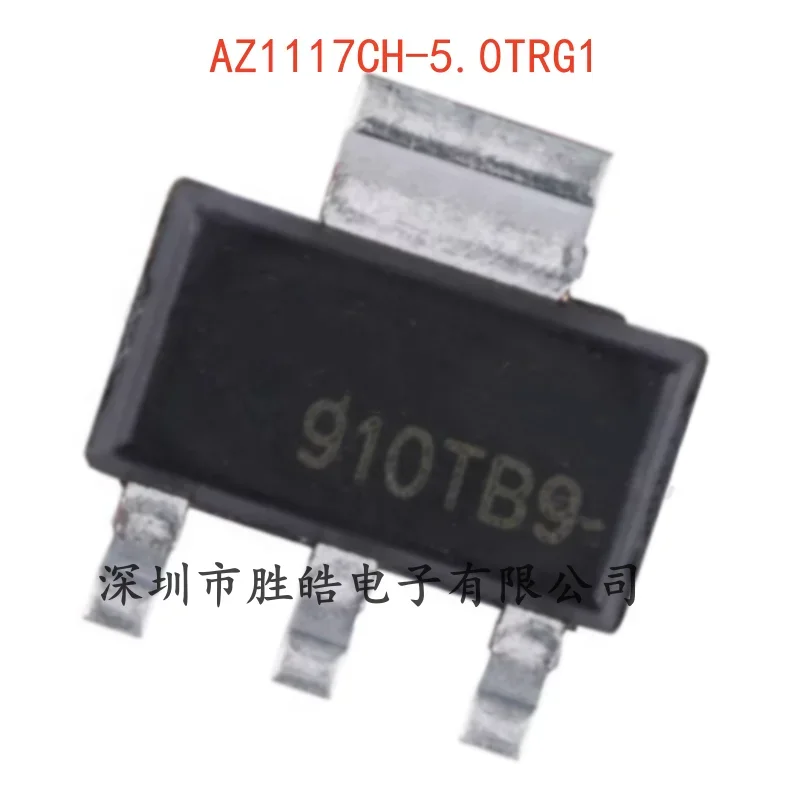 

(10PCS) NEW AZ1117CH-5.0TRG1 Power Buck Linear Regulator LDO Chip SOT-223 AZ1117CH-5.0 Integrated Circuit
