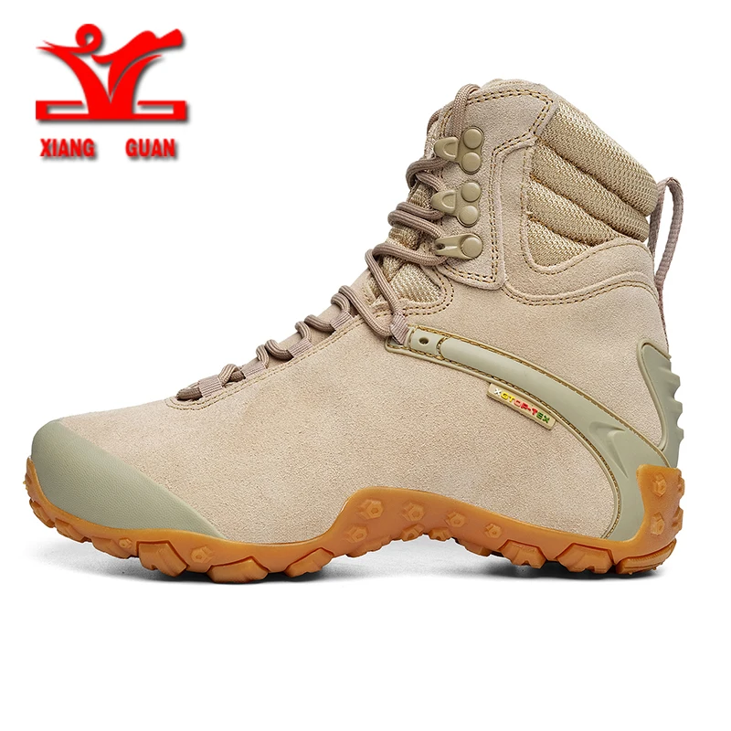 XIANGGUAN Männer der Sport Taktische Stiefel Outdoor High Top Wanderschuhe Tragen-Beständig Camping Turnschuhe Wasserdichte Frauen Schuhe