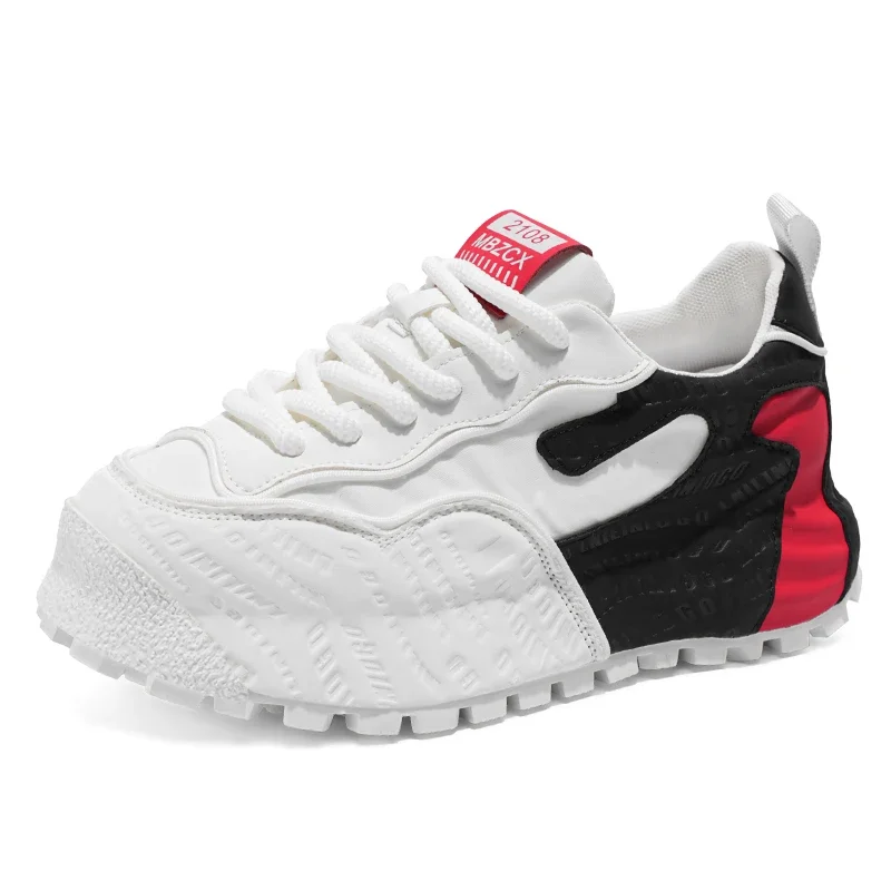 

Men's motorcycle shoes popular thick soled high-quality bag sole fashionable casual shoes