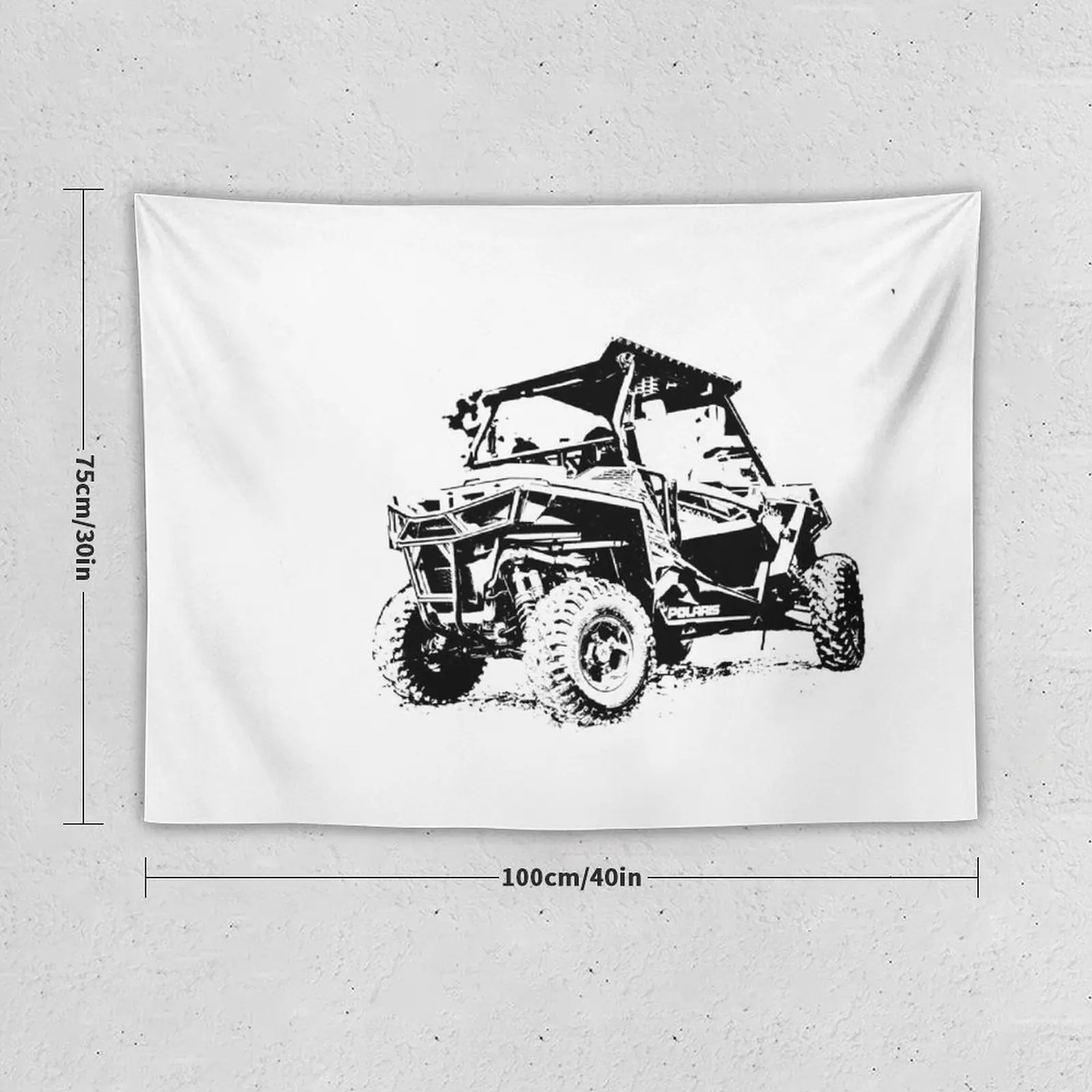 New Polaris. Off Road Horsepower! Tapestry Home Decoration Accessories Tapestrys