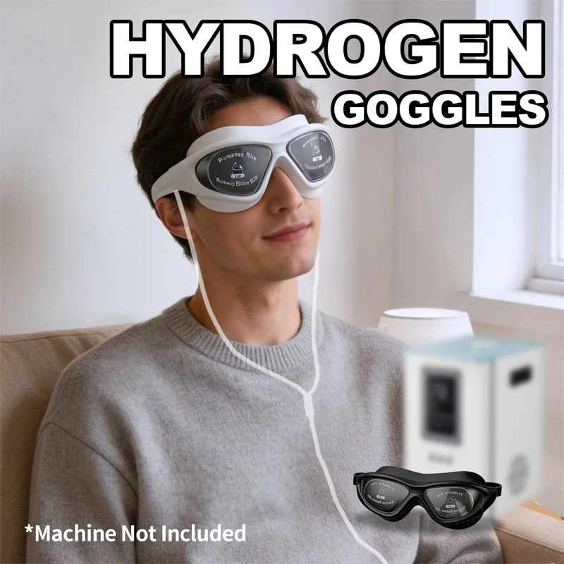 Hydrogen Water Generator Machine Accessories-Eye Mask Goggles for Hydrogen Eye Therapy Home Use for Eye Recovery & Relaxation