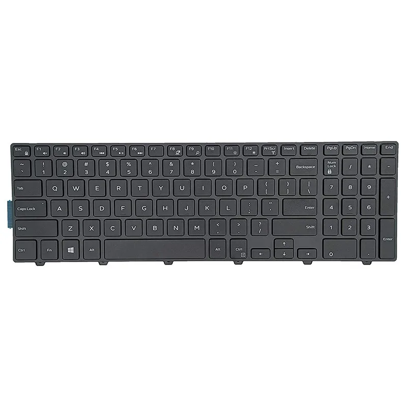 Replacement Keyboard for Dell Inspiron 15 3000 Series 15 5000 Series 17 5000 Series 17 5000 Series No Backlight