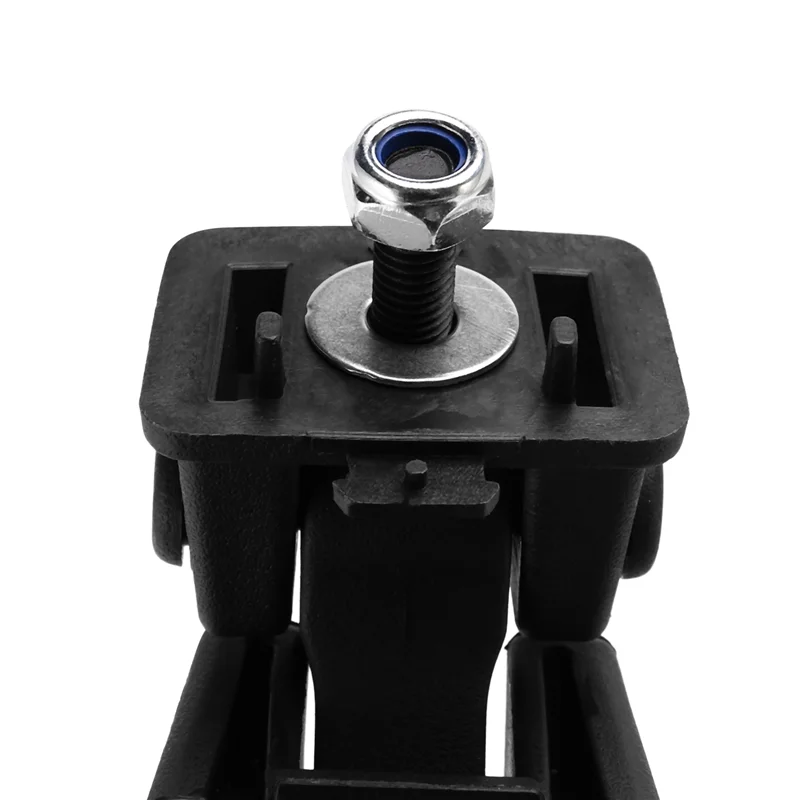 

8X Hood Latch Hood Lock Catch Kit For Jeep Wrangler TJ 2007-2016 Black