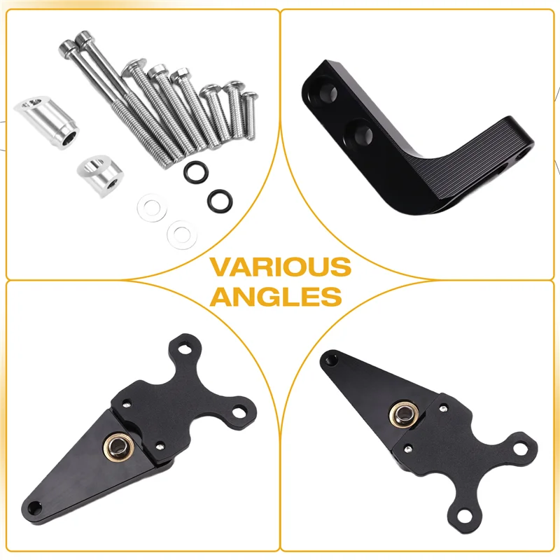 

Motorcycle Steering Stabilizer Bracket Kit For Honda CBR650R CBR 650R 2019-2024 Damper Mounting Bracket Kit