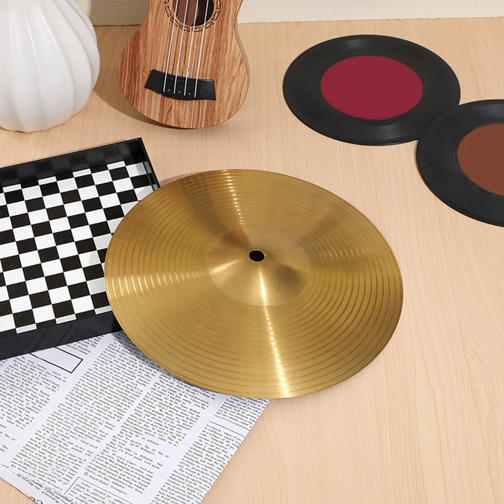 

Durable Jazz Drum Cymbal Brass Material Clear Bright Sound Versatile Accessory for Different Jazz Drums Smooth Comfortable Feel