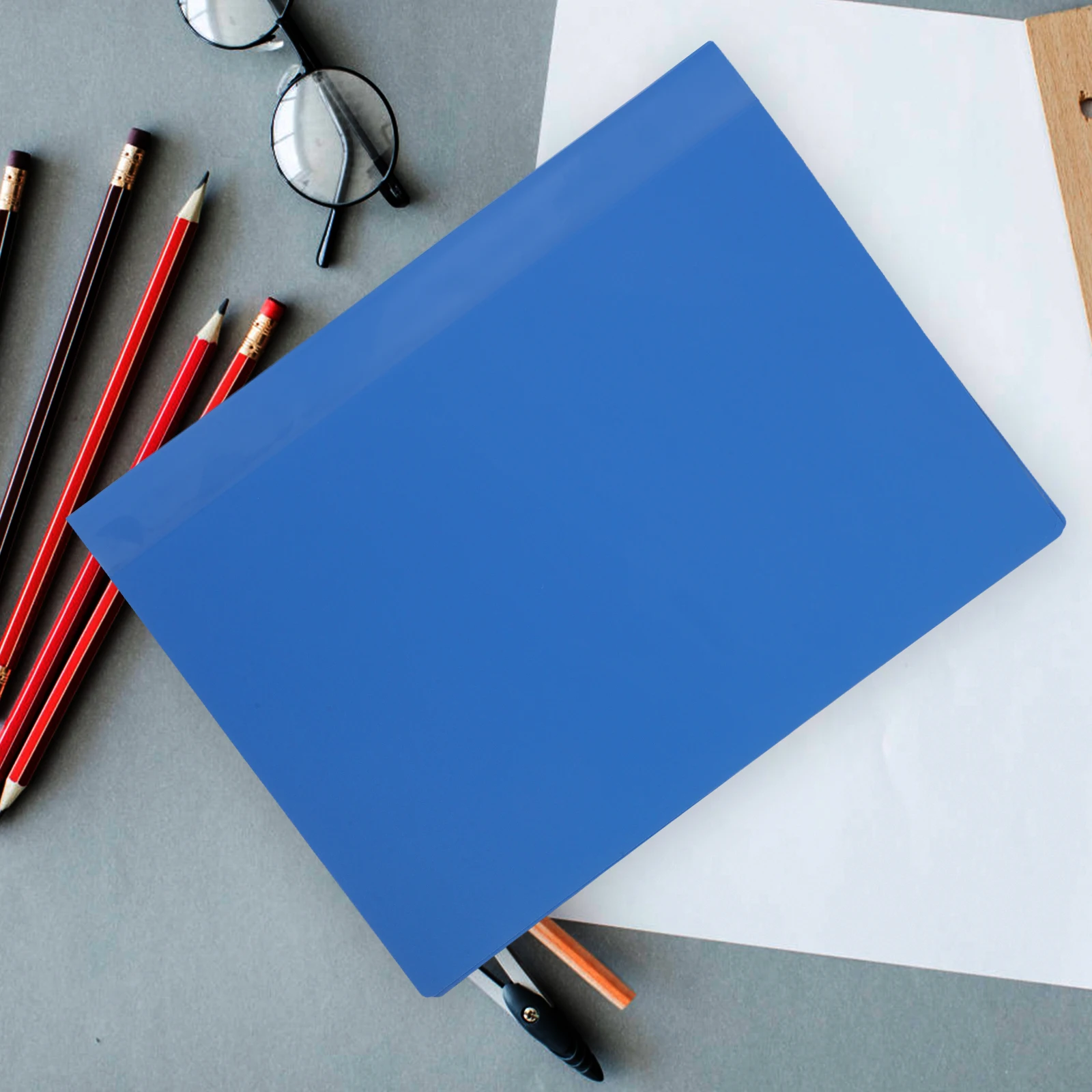 

Project Folders Information Display Album Binder with Plastic Sleeves Document Protectors