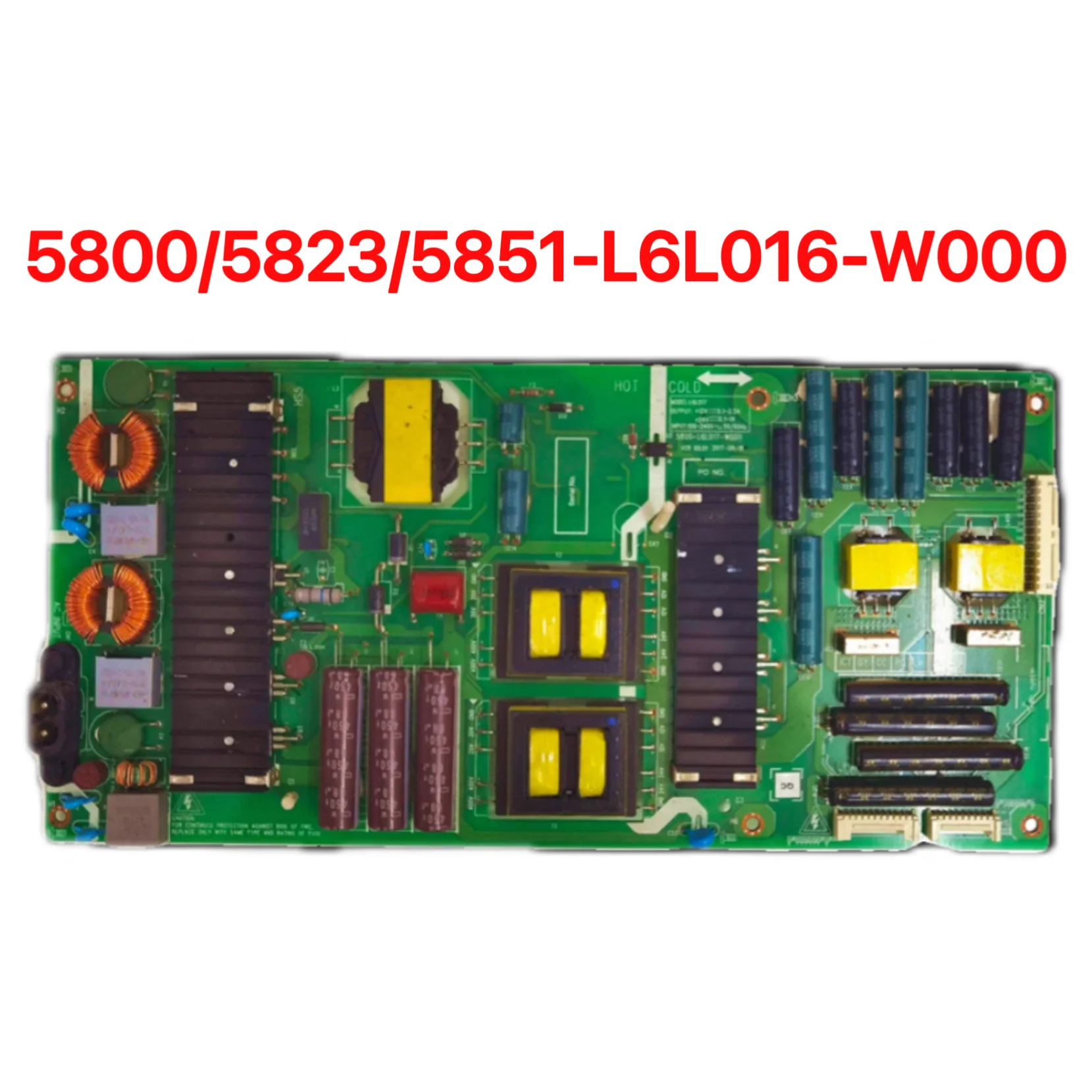 

Оригинальная плата питания ЖК-телевизора Skyworth L6L016 5800/5823/5851-L6L016-W000, протестирована и отправлена