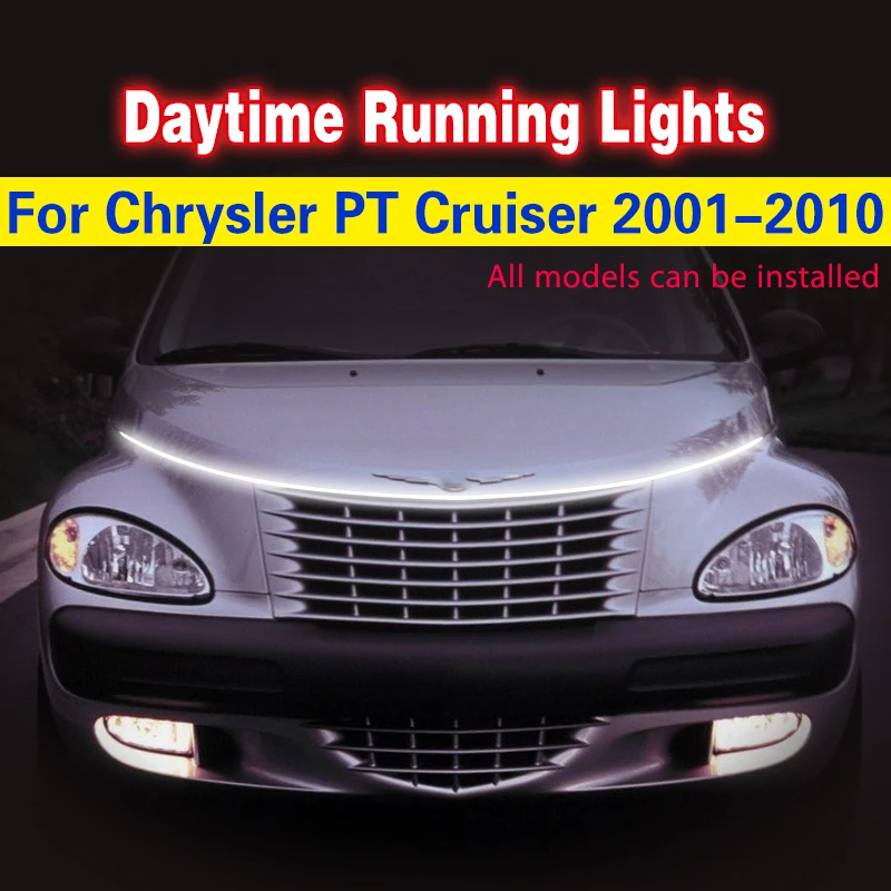 

1pcs Led Fog Lights for Chrysler PT Cruiser 2001~2010 Auto Headlight Driving Lamp Waterproof Car Decorative Atmosphere Lamps DRL