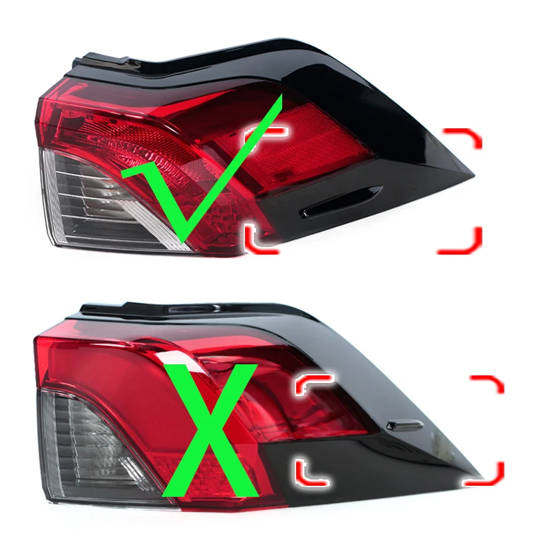 US Versione For Toyota RAV-4 RAV4 2019 2020 2021 2022 2023 2024 Side Rear Tail Light Brake Lamp Car Accessories Without Light - view 2