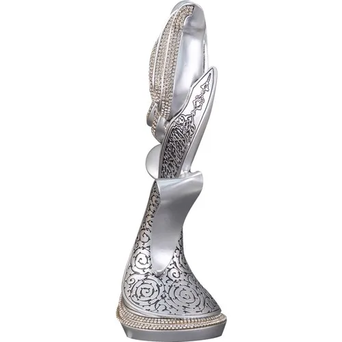 Tulip Rose Boytu Large Size Silver Sculpture EL Arts