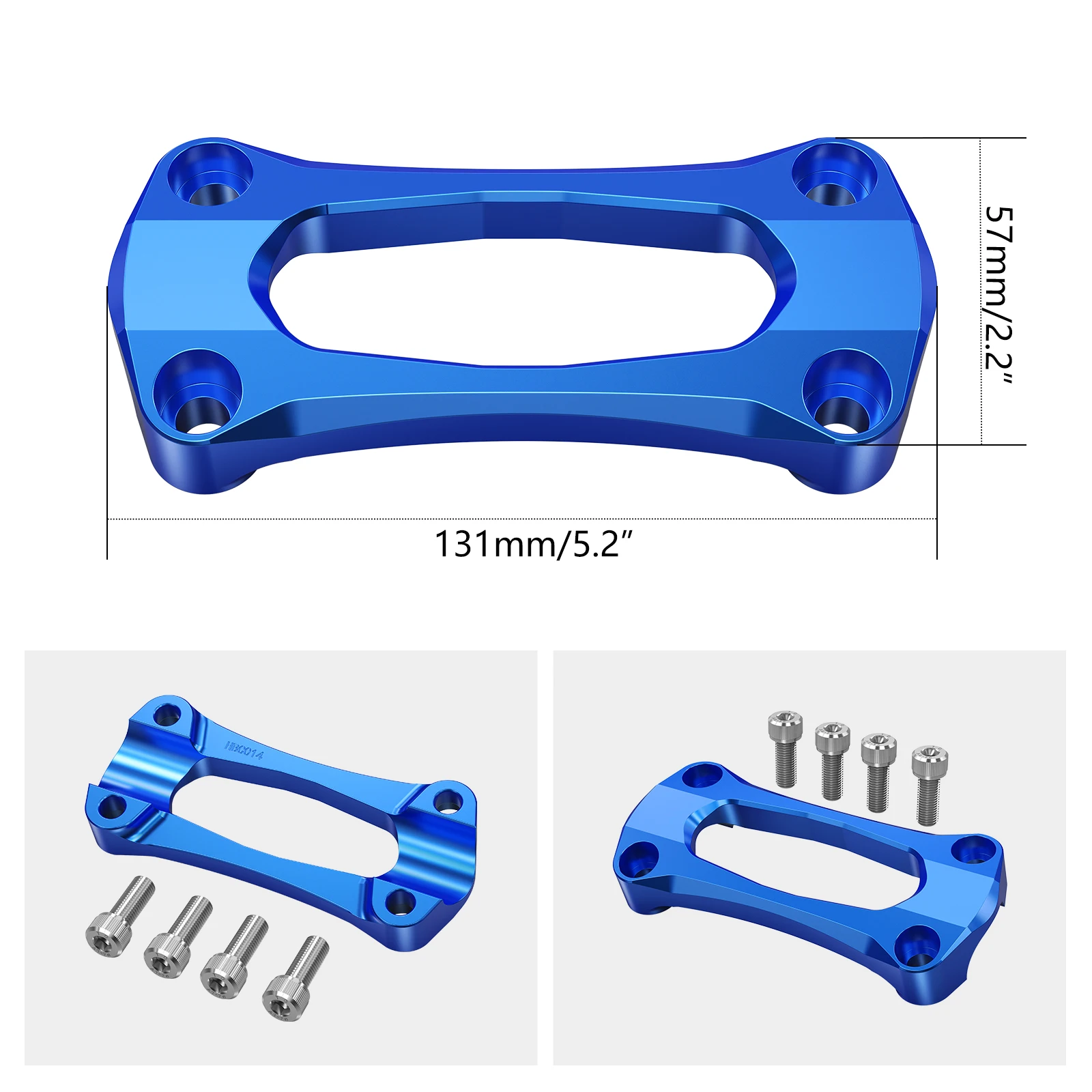 

For Yamaha YZ125 YZ250 2007-2020 YZ 125X 250X 250F 400F 426F 450F WRF 250 400 426 450 NICECNC Motorcycle 28.6MM Handlebar Clamp