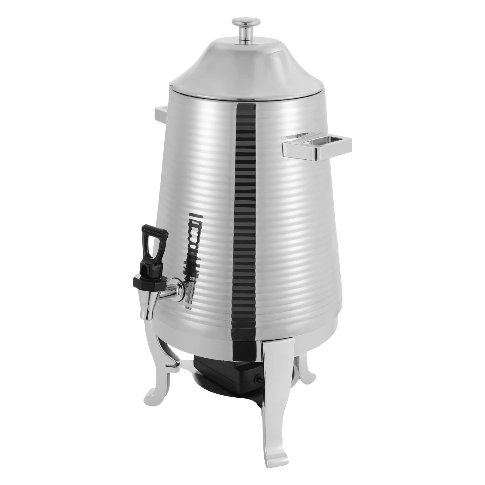 

Диспенсер для напитков из нержавеющей стали 13 л/3,43 галлона, диспенсер для горячих напитков 110 В с подставкой для чая с молоком, кофе, фруктового сока