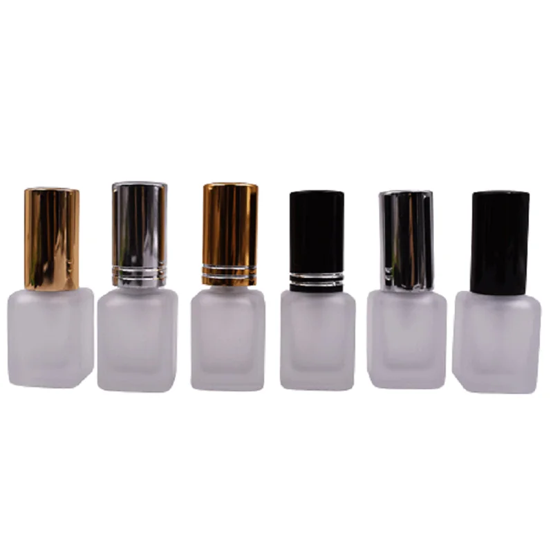 

5ml Empty Perfume Bottle Small Atomizer Perfume Spray Bottle Women Makeup Tool Mini Frosted Square Glass Perfume Bottles 20pcs