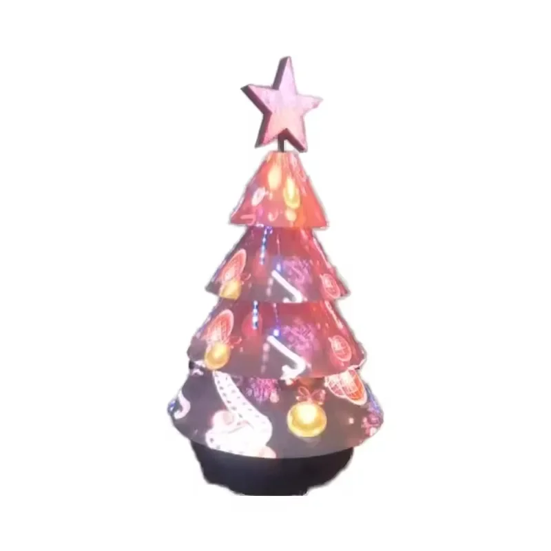 for Custom Shaped Christmas Tree LED Display Festive Atmosphere for Shopping Malls Hotel Lobbies