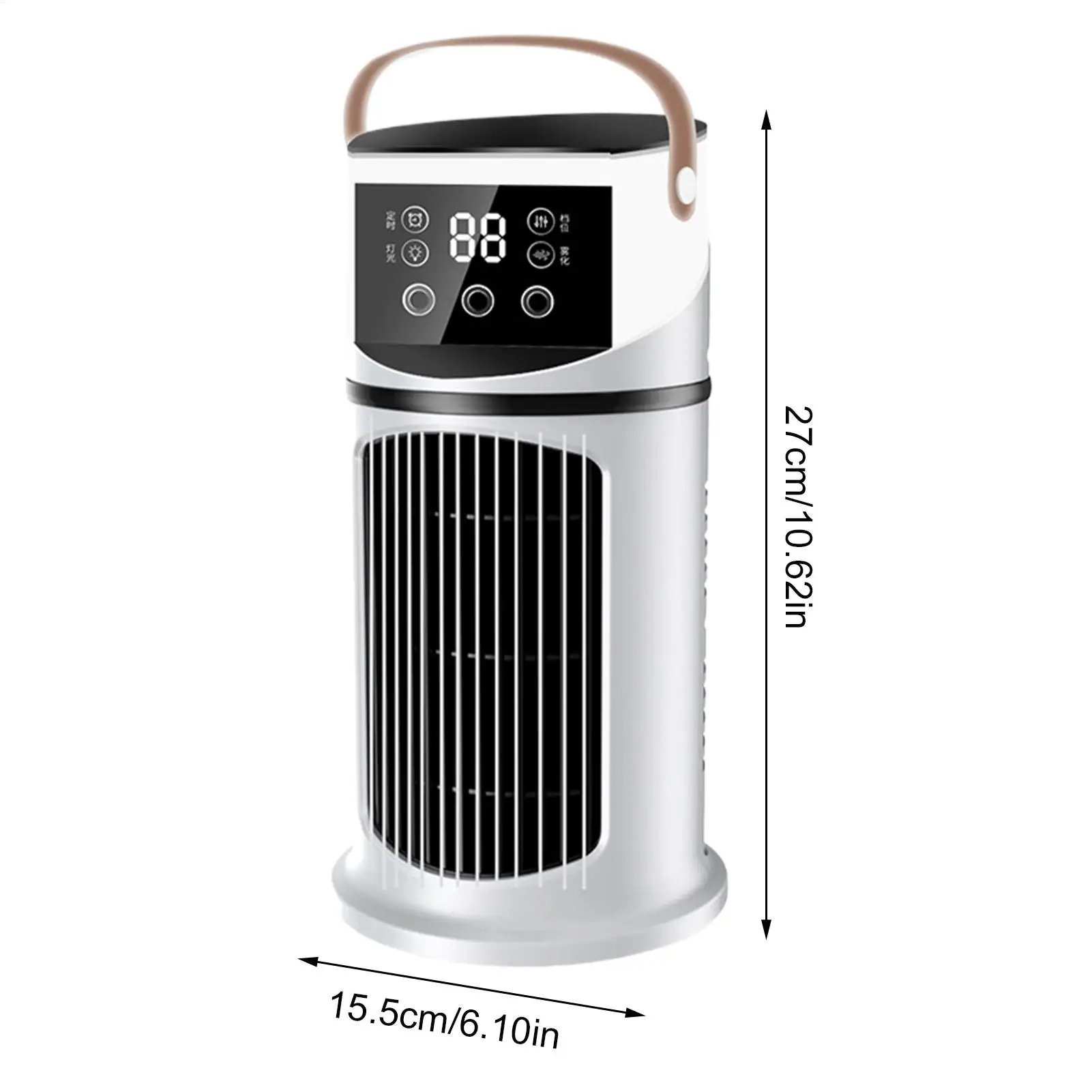 Tower Fan for Bedroom Multi-functional Powerful Blower 9-Speed Bedroom Fan for Dorm Kitchen Office Home Men Women Indoor Desktop