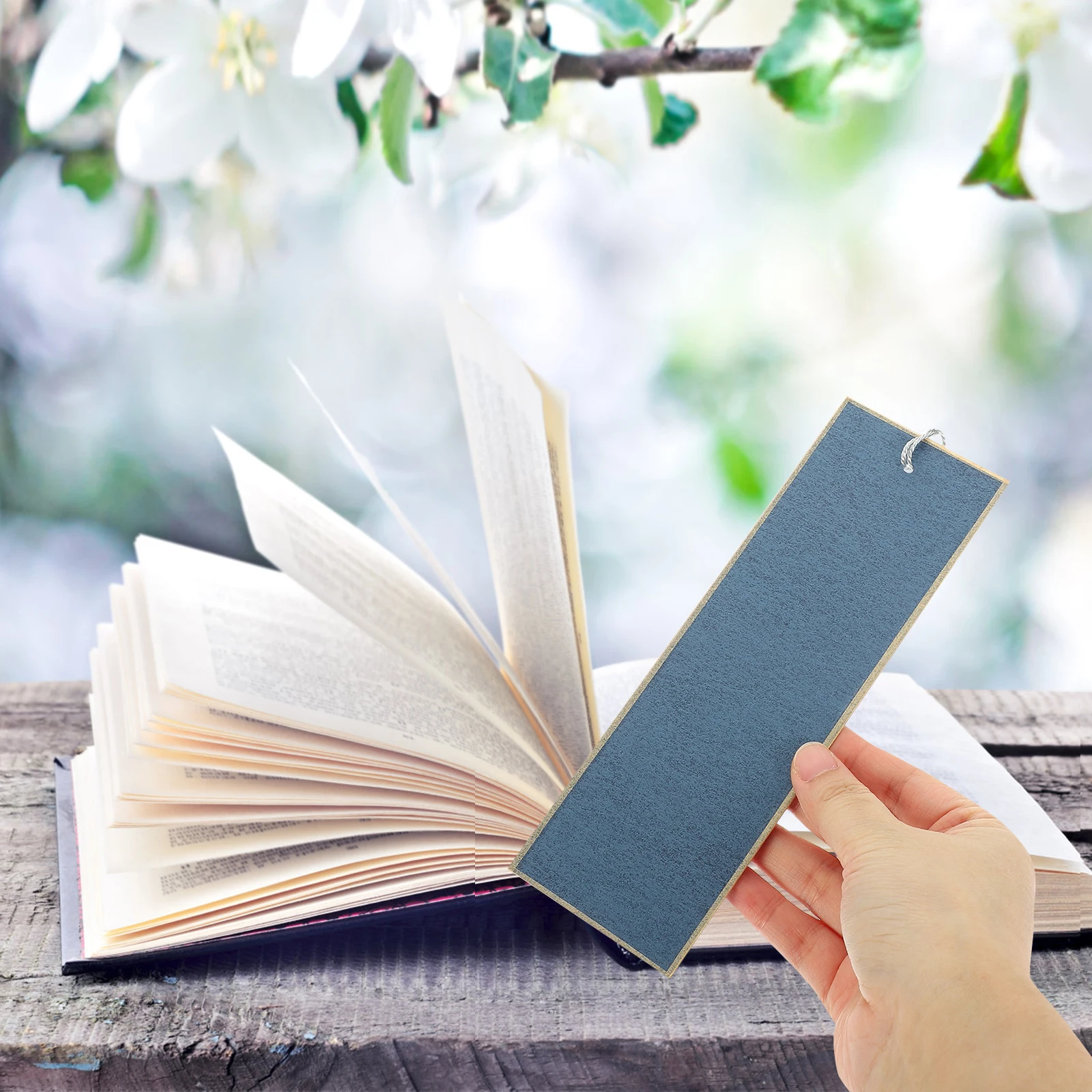 

5Pcs Paper Bookmarks DIY Blank Tags for Reading Pages Craft Decoration Home Wall Art Festival Ornament Gift Paper Bookmarks