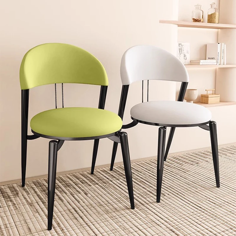 Moderne Minimalistische Eetkamerstoelen Italiaanse Nordic Luxe Designer Eetkamerstoelen Europese Trendy Silla Para Sala De Estar Meubels