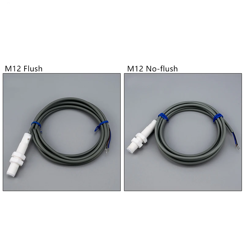 Interruptor de proximidade capacitivo resistente à corrosão M12, sensor de material de nível de líquido resistente à corrosão ácida e alcalina