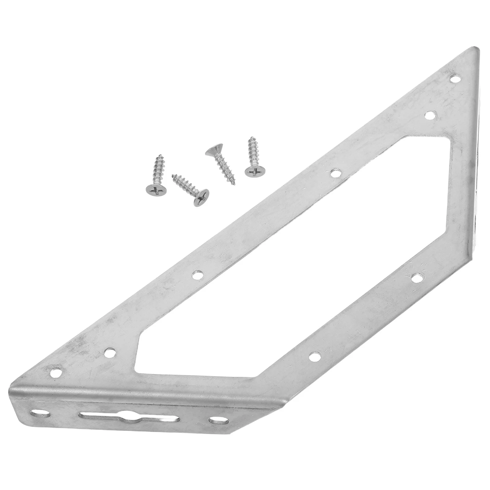 

Right Angle Bracket Stainless Steel Thickened Triangular Support for Cabinets Shelves Furniture 90 Degree Precision Corner