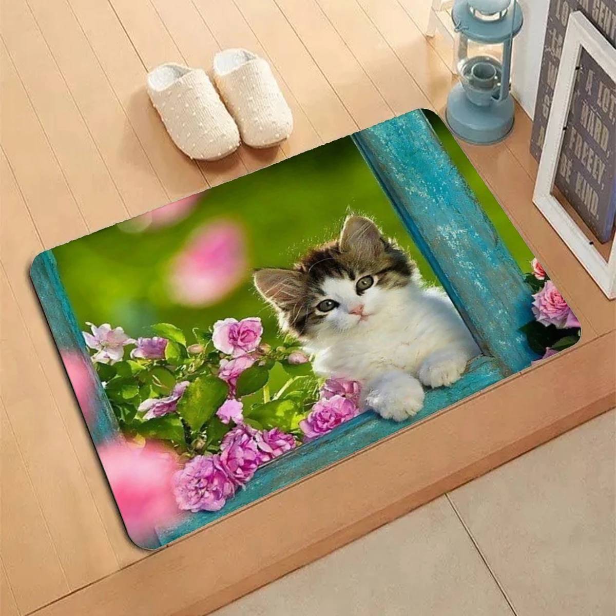 Friends Pattern Carpet Entrance Doormat Non-slip Living Room Kitchen Bedroom Decor Rug Hang Lamps Floor Mats Home Decor