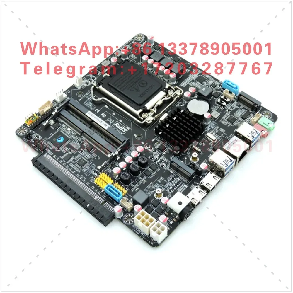 H510 Side Insertion Graphics Card Thin ITX Motherboard All in One Computer 10th and 11th Generation CPU Desktop - view 3