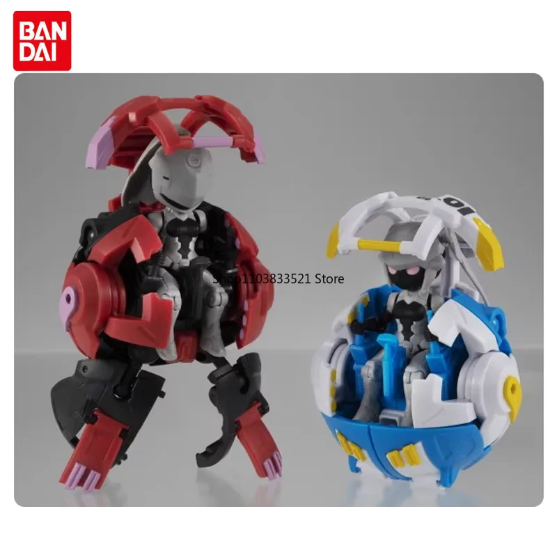 BANDAI Original Mobile Suit Mädchen Roboter Mecha Gashapon Spielzeug REVERSE FARBE Action-figuren Kapsel Modell Kinder Überraschung Geschenk