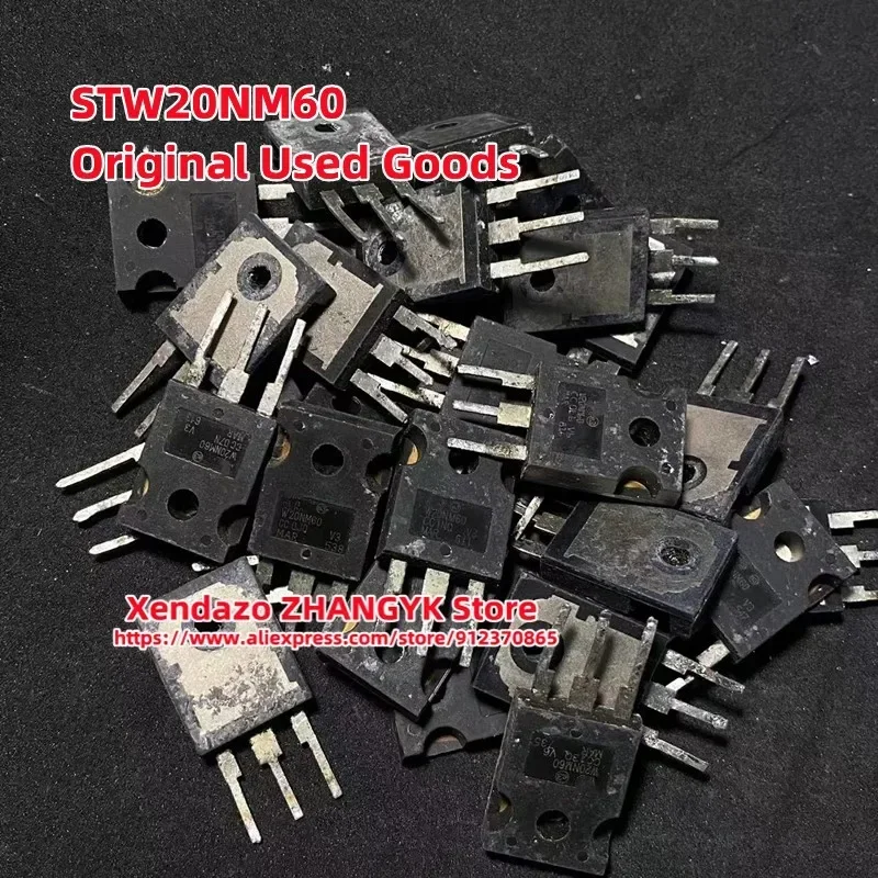 10pcs/lot 20NM60 W20NM60 STW20NM60 20N60 MOSFET N-CH 600V 20A TO-247  Original