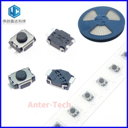 50/100PCS/LOT 3*4*2 mm SMD Switch 4 Pin 2Pin Touch Micro Switch Tact Push Button Switches 3x4x2H Mini Buttons