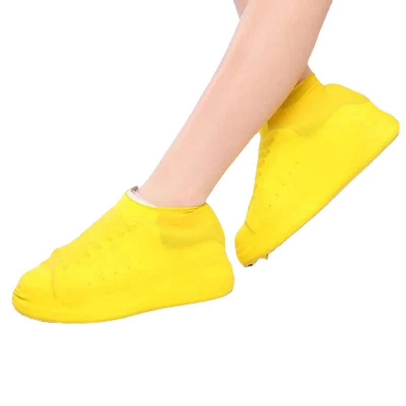 

Reusable Rain Boots Waterproof Shoe Cover Silicone Unisex Shoes Protectors Waterproof Non-Slip Shoe Covers Outdoor Rainy Boots