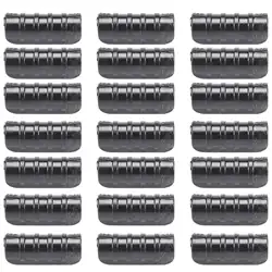 50PCS Black Greenhouse Plastic Film Frame Pipe Tube and Film Clip Clamp Connector Kit Garden Tool 20mm