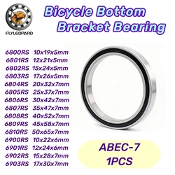 1pcs 6805-2RS 25x37x7mm Bicycle Bottom Bracket Bearing for BB / Hubs / Pivots Thin Wall Rubber Sealed Bearing 6804 6803 6802 2RS