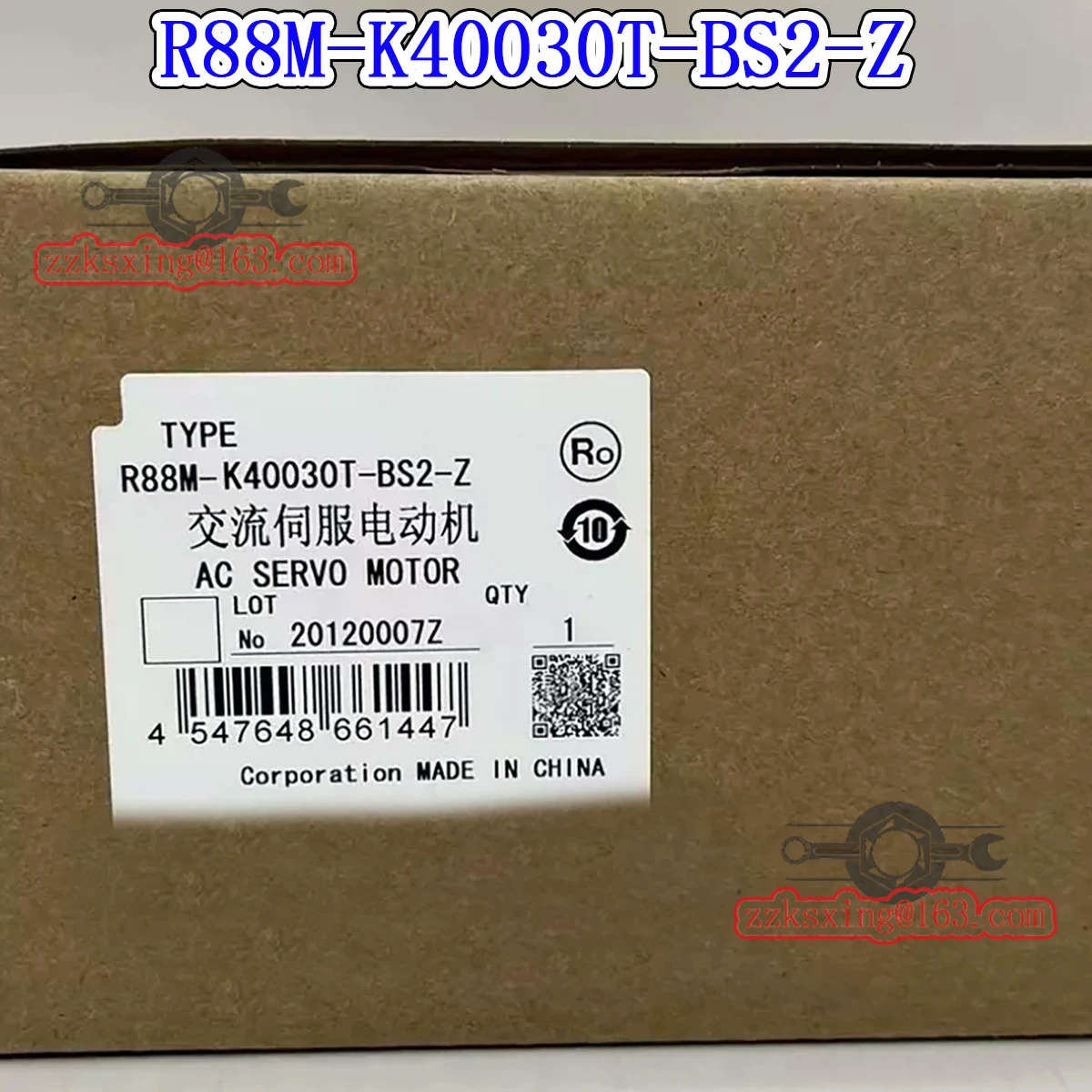 Brand New R88M-K40030T-BS2-Z Original In Box AC Servo Motor Fast Shipping