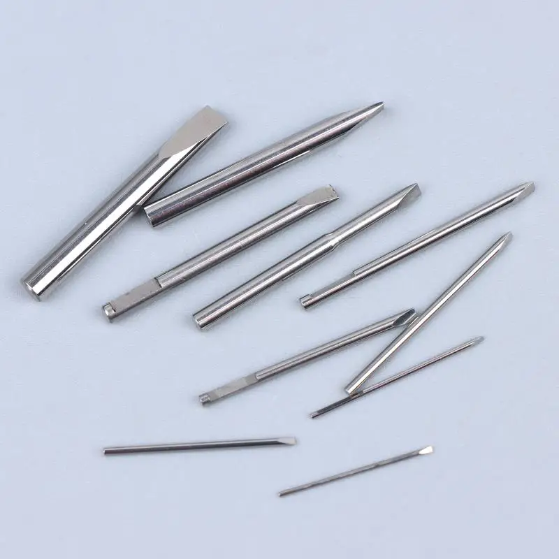 1 PCS Watch Maintenance Tools Screwdriver Head Straight Body Flat Blade Bergeon Screwdriver Can Be Used