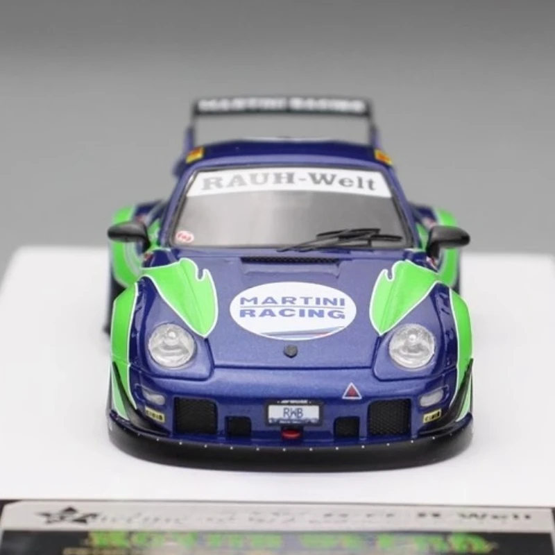 Fuelme 1:64 993 RWB Resina Brinquedos Veículo Motor Diecast Metal Modelo Presentes