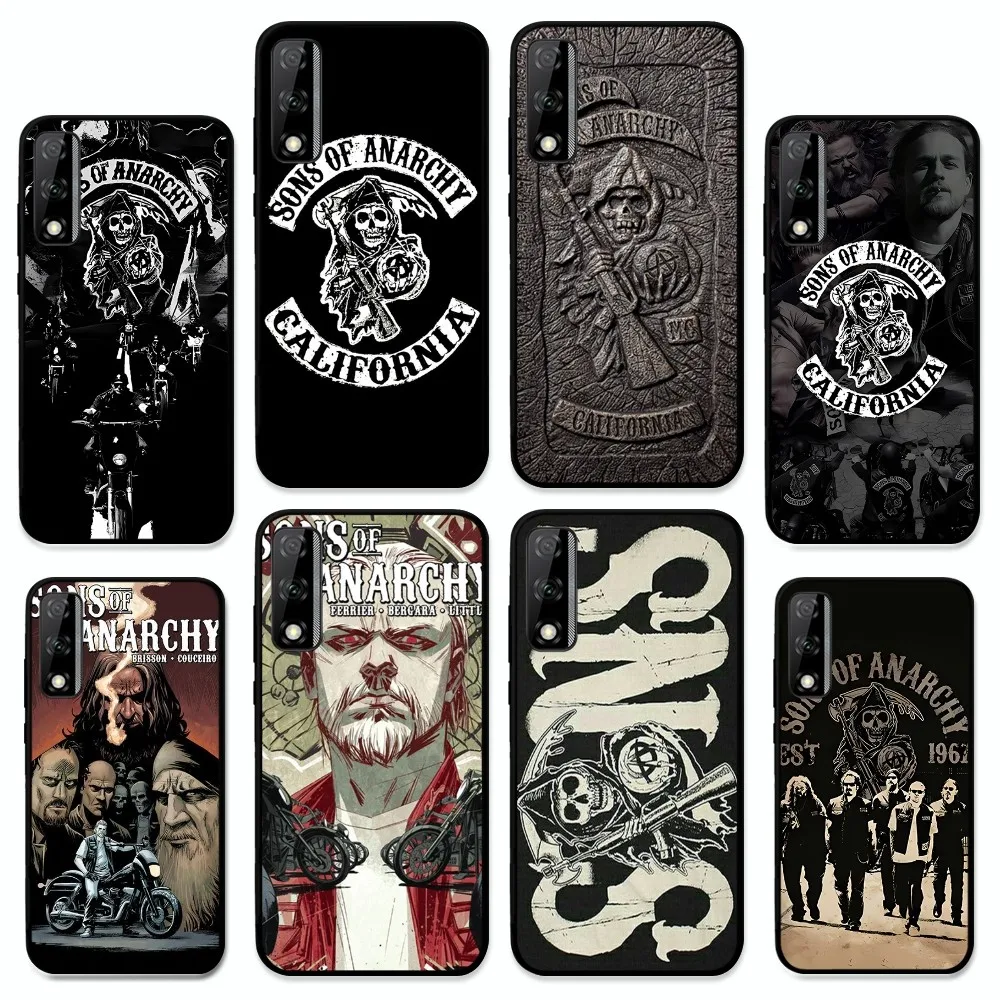 Sons Of Anarchy TV Phone Case For Huawei Y9 6 7 5 Prime Enjoy 7s 7 8 Plus 7a 9e 9plus 8E Lite Psmart Shell